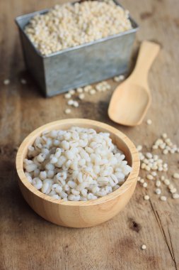 pişmiş lezzetli pirinç arpa