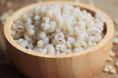 pişmiş lezzetli pirinç arpa