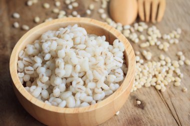 pişmiş lezzetli pirinç arpa