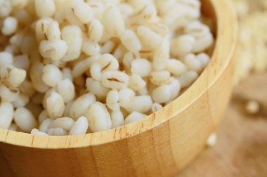 pişmiş lezzetli pirinç arpa