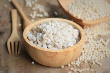 pişmiş lezzetli pirinç arpa