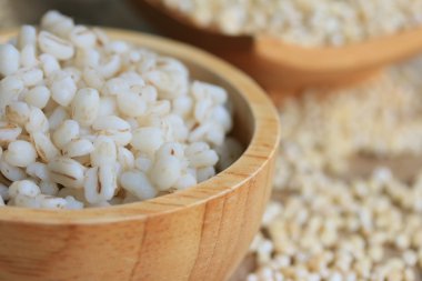 pişmiş lezzetli pirinç arpa