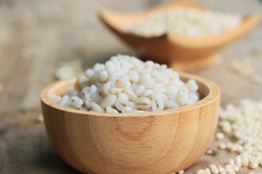 pişmiş lezzetli pirinç arpa