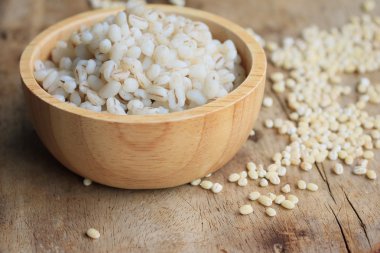 pişmiş lezzetli pirinç arpa