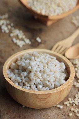 pişmiş lezzetli pirinç arpa