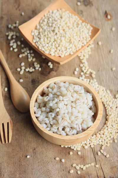 Sabrosa cebada de arroz cocida —  Fotos de Stock