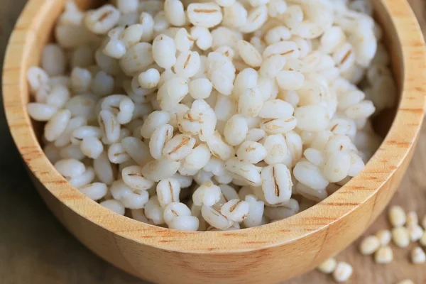 Смачний рисовий ячмінь, приготований — стокове фото