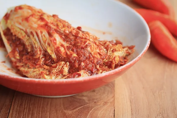 양배추 김치-한국 음식 — 스톡 사진