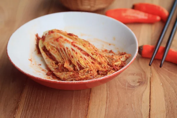 Kimchi col - comida coreana — Foto de Stock