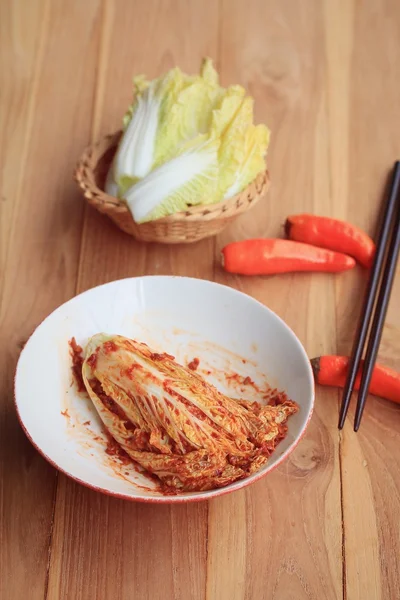 Kimchi col - comida coreana — Foto de Stock