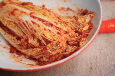 Kimchi lahana - Kore yemeği