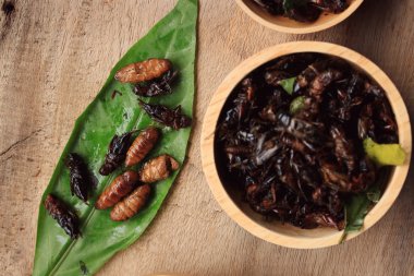 Çok kızarmış böcekler