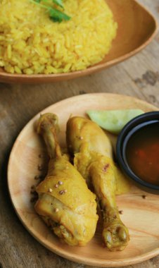 Tavuk biryani pirinç