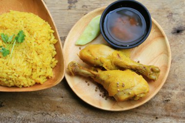 Tavuk biryani pirinç