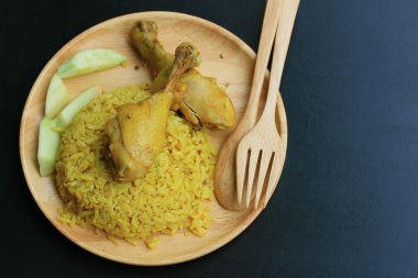 Tavuk biryani pirinç