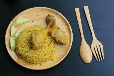 Tavuk biryani pirinç