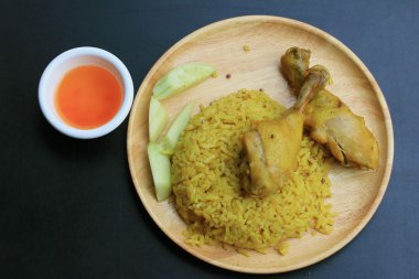 Tavuk biryani pirinç