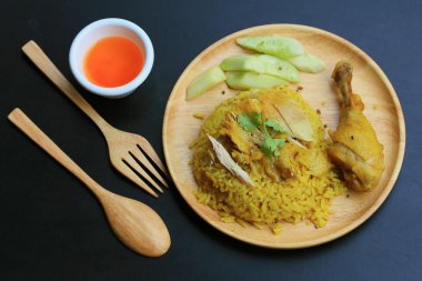 Tavuk biryani pirinç