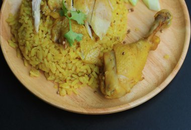 Tavuk biryani pirinç