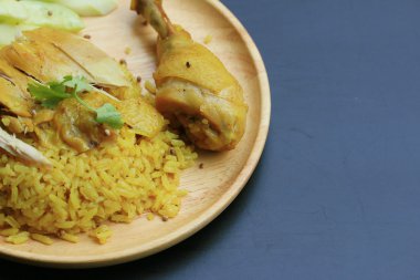 Tavuk biryani pirinç