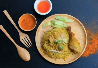 Tavuk biryani pirinç