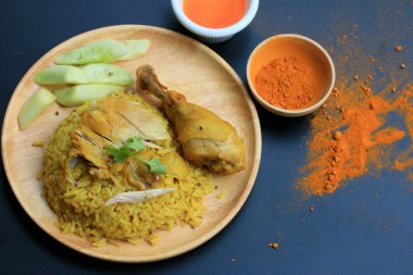 Tavuk biryani pirinç