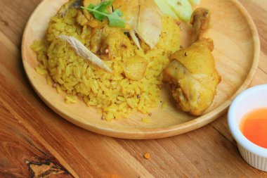 Tavuk biryani pirinç