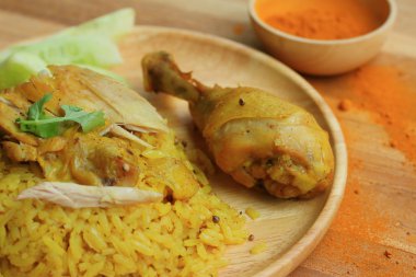 Tavuk biryani pirinç