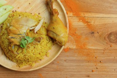 Tavuk biryani pirinç