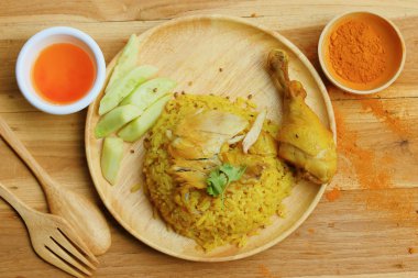 Tavuk biryani pirinç