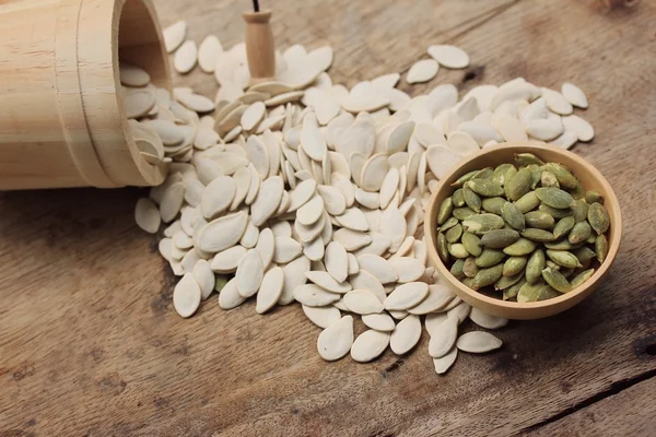 Semi di zucca con fantasia — Foto Stock