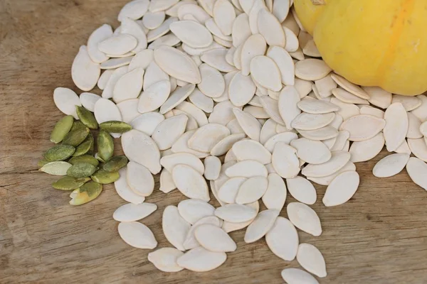 Semi di zucca con fantasia — Foto Stock