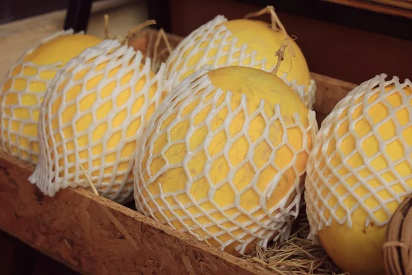 Melón en el mercado — Foto de Stock