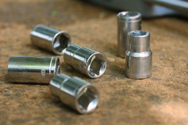 İngiliz anahtarı baş bits tornavida için kutu