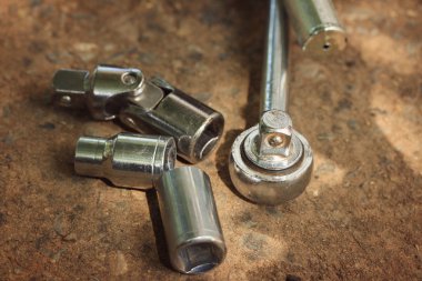 İngiliz anahtarı baş bits tornavida için kutu