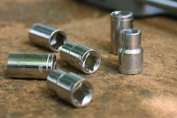 İngiliz anahtarı baş bits tornavida için kutu