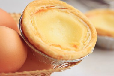 lezzetli ile yumurta tart