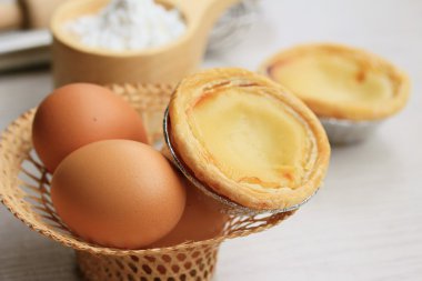 lezzetli ile yumurta tart