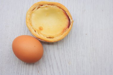 lezzetli ile yumurta tart