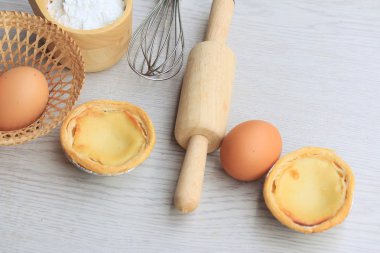 lezzetli ile yumurta tart