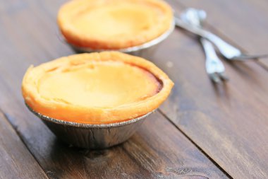 lezzetli ile yumurta tart