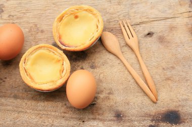 lezzetli ile yumurta tart