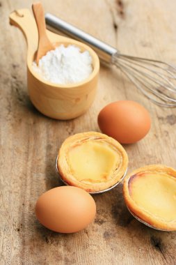 lezzetli ile yumurta tart