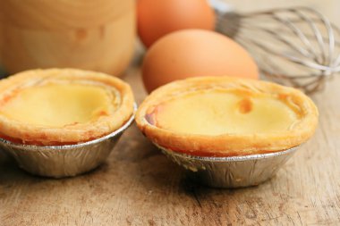 lezzetli ile yumurta tart