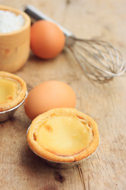 lezzetli ile yumurta tart