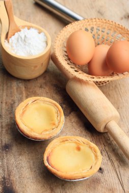 lezzetli ile yumurta tart