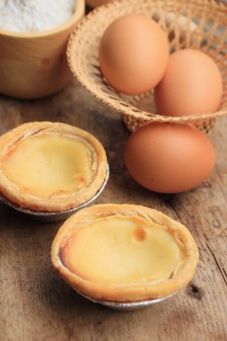 lezzetli ile yumurta tart