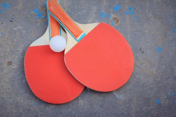Tennis da tavolo o ping-pong — Foto Stock