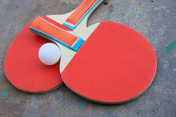 Настольный теннис или пинг-понг — стоковое фото