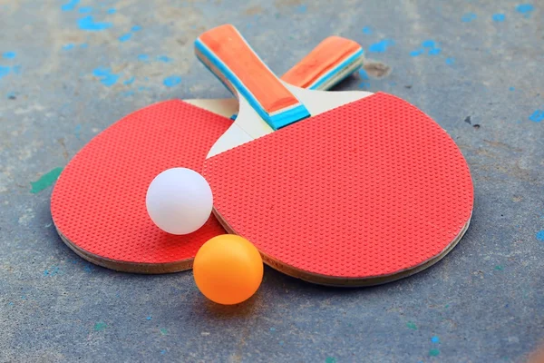 Tennis da tavolo o ping-pong — Foto Stock